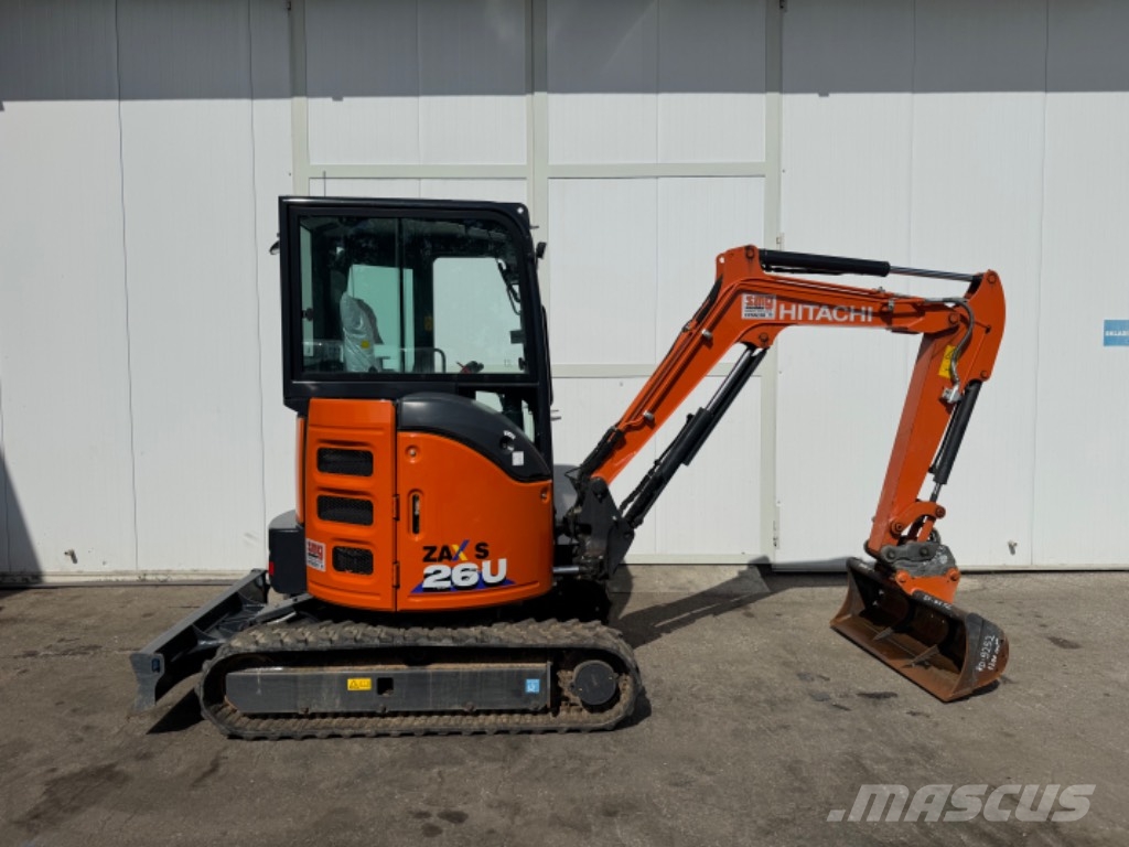 Hitachi ZX 26 U-6 Miniescavadeiras < 7t (Mini escavadeiras)