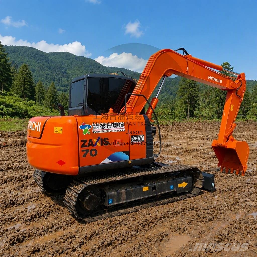 Hitachi ZX 70 Escavadeiras Midi 7t - 12t