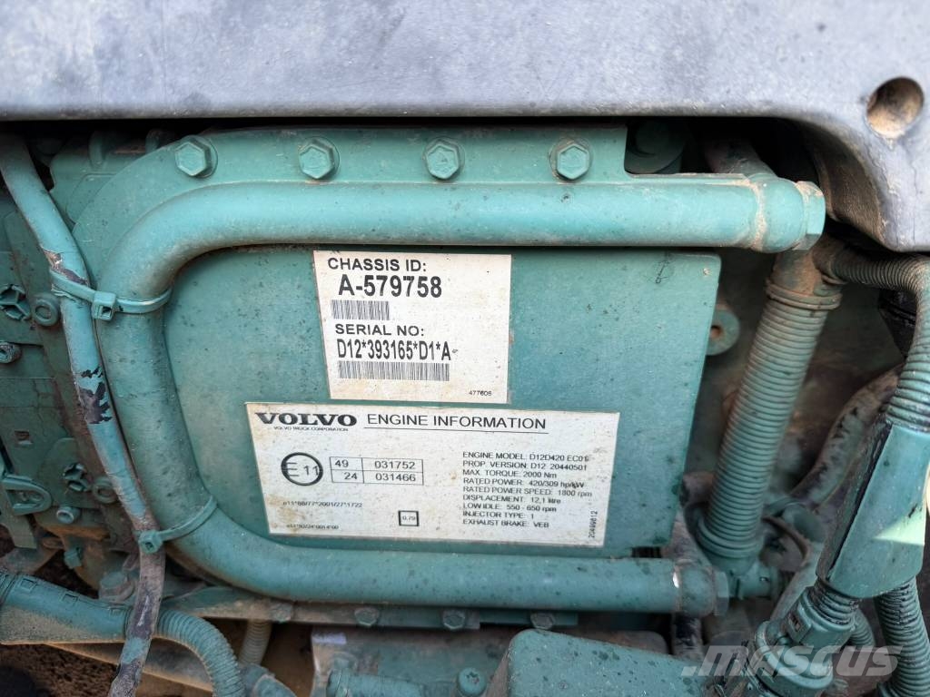Volvo FM 12 420 Camiones elevadores de gancho