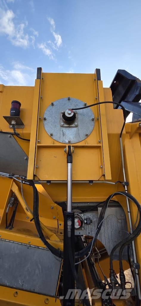 Backers Sternsiebmaschine 2-ta Mobiele zeefinstallaties