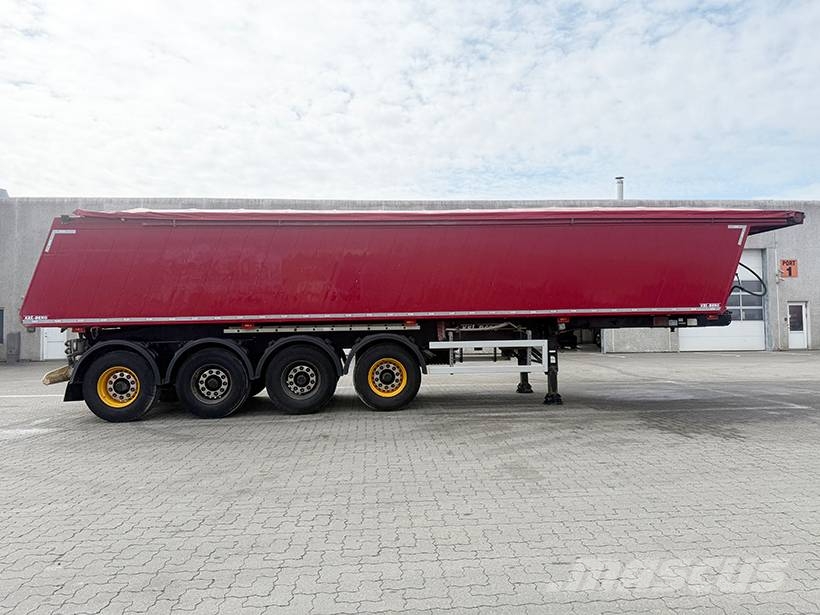 Kel-Berg Tipper / Alukastenmulde Kipper 37m3 Semi-reboques basculantes