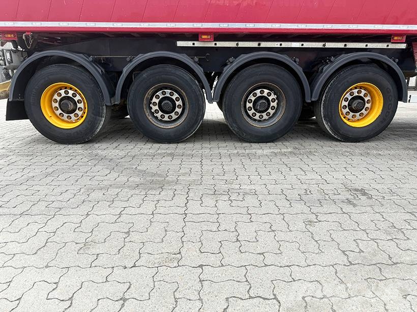 Kel-Berg Tipper / Alukastenmulde Kipper 37m3 Semi-reboques basculantes