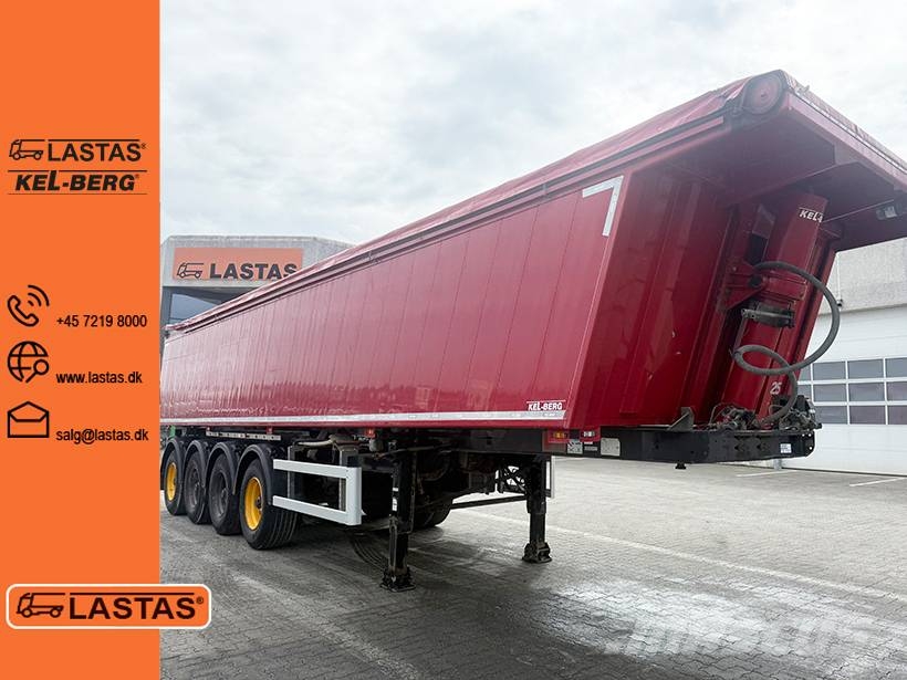 Kel-Berg Tipper / Alukastenmulde Kipper 37m3 Semi-reboques basculantes