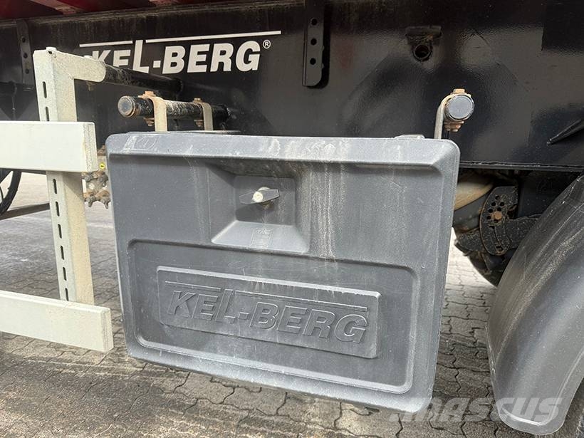 Kel-Berg Tipper / Alukastenmulde Kipper 37m3 Semi-reboques basculantes