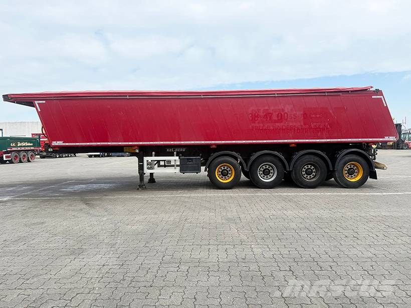 Kel-Berg Tipper / Alukastenmulde Kipper 37m3 Semi-reboques basculantes