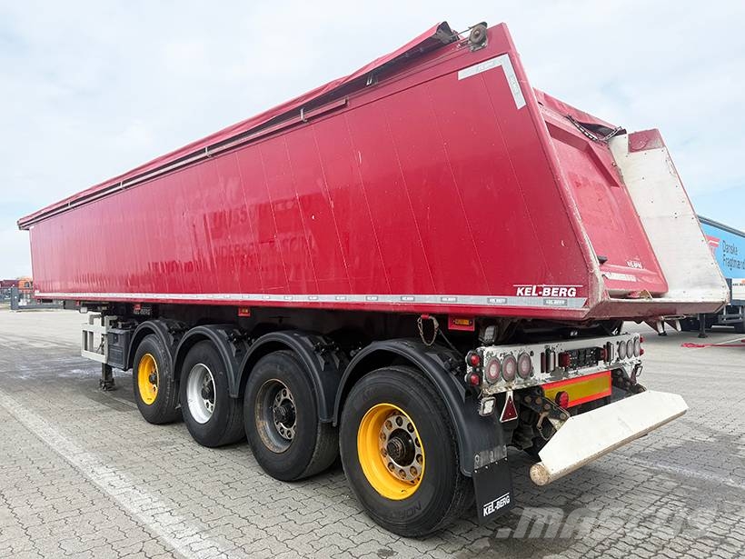 Kel-Berg Tipper / Alukastenmulde Kipper 37m3 Semi-reboques basculantes
