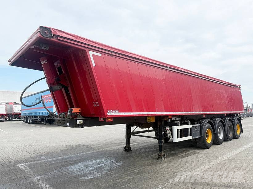 Kel-Berg Tipper / Alukastenmulde Kipper 37m3 Semi-reboques basculantes