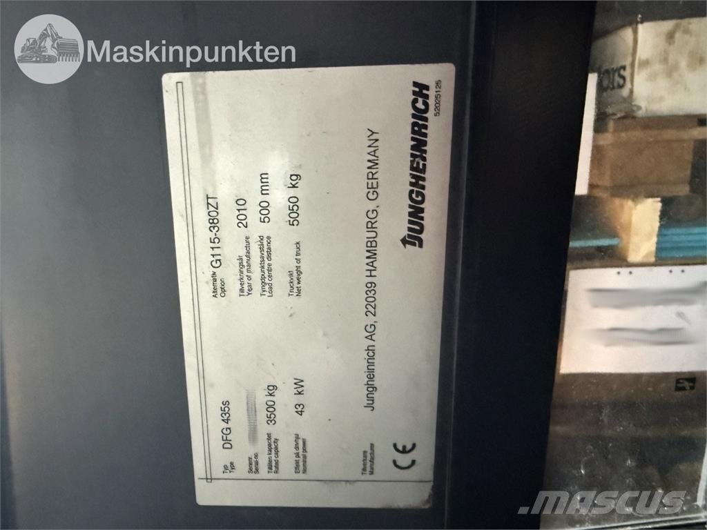 Jungheinrich DFG 435s Diesel Stapler