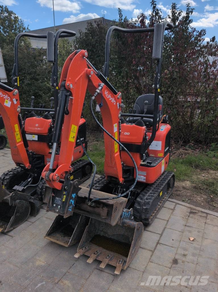 Kubota Kompaktbagger K 008-5 VHG Kāpurķēžu ekskavatori