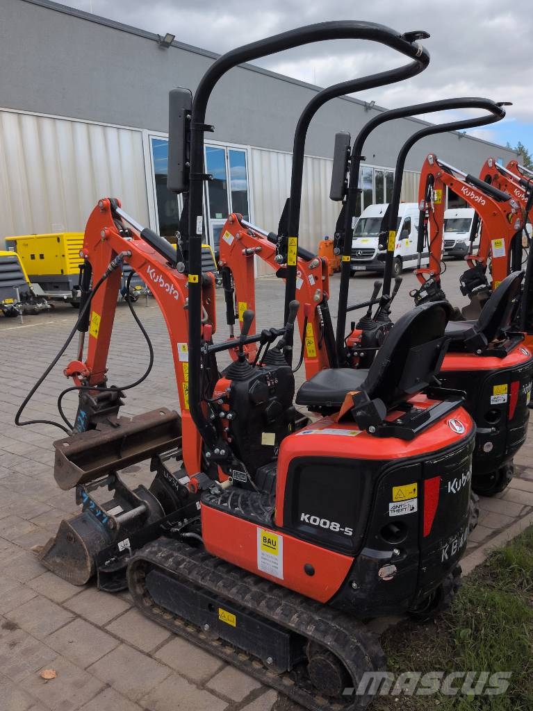 Kubota Kompaktbagger K 008-5 VHG Kāpurķēžu ekskavatori