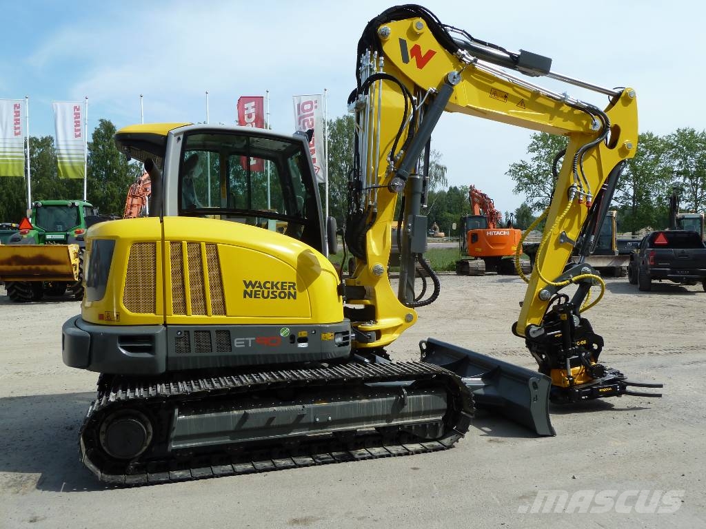 Wacker Neuson ET 90 Knäckbom Midi bageri 7t – 12t