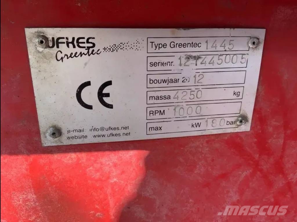 Greentec UFKES Broyeur de végétaux