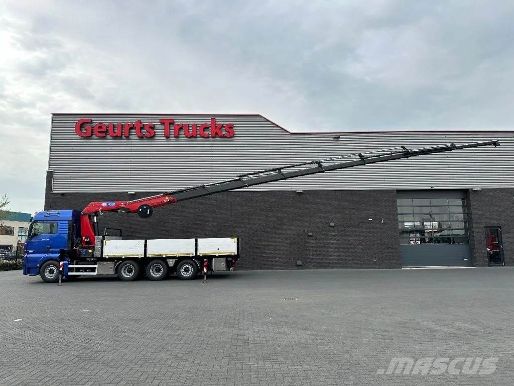 MAN TGX 33.560 8X4 TRIDEM + HMF 4020-K8 KRAAN/KRAN/CRA Автокранове