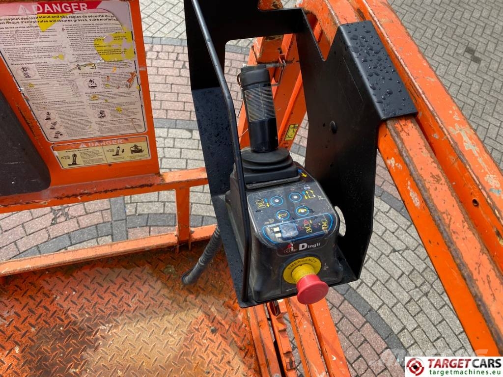Dingli JCPT1412DC Electric 1412 Scissor Work Lift 1380cm Plataformas tijera