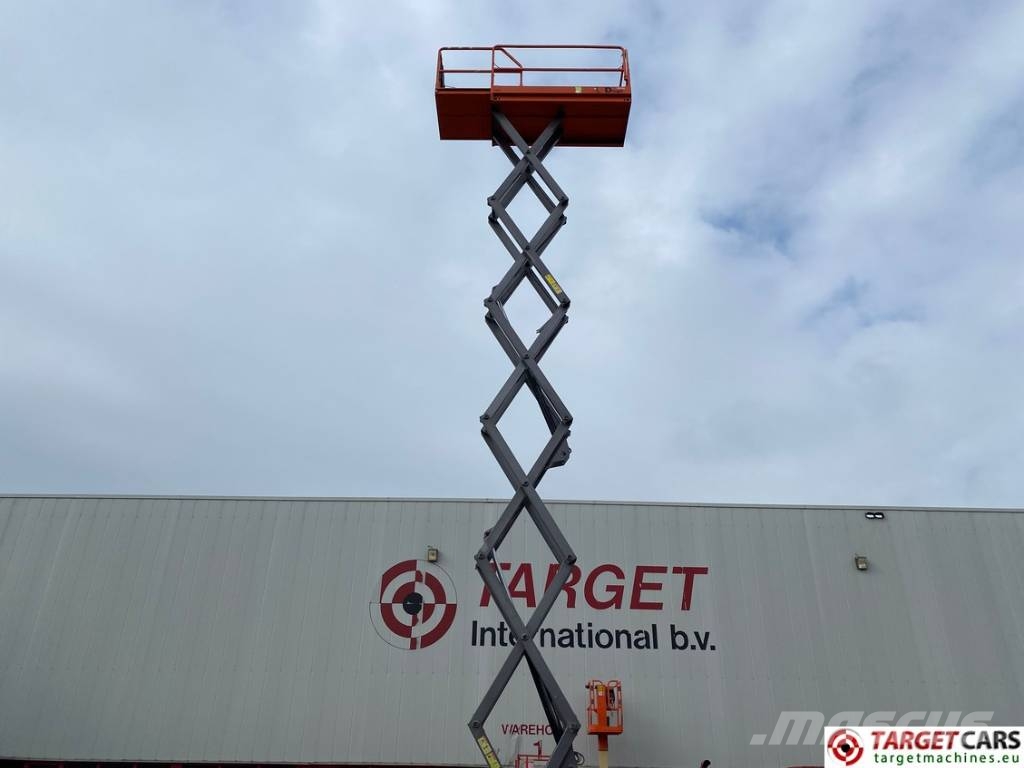 Dingli JCPT1412DC Electric 1412 Scissor Work Lift 1380cm Plataformas tijera