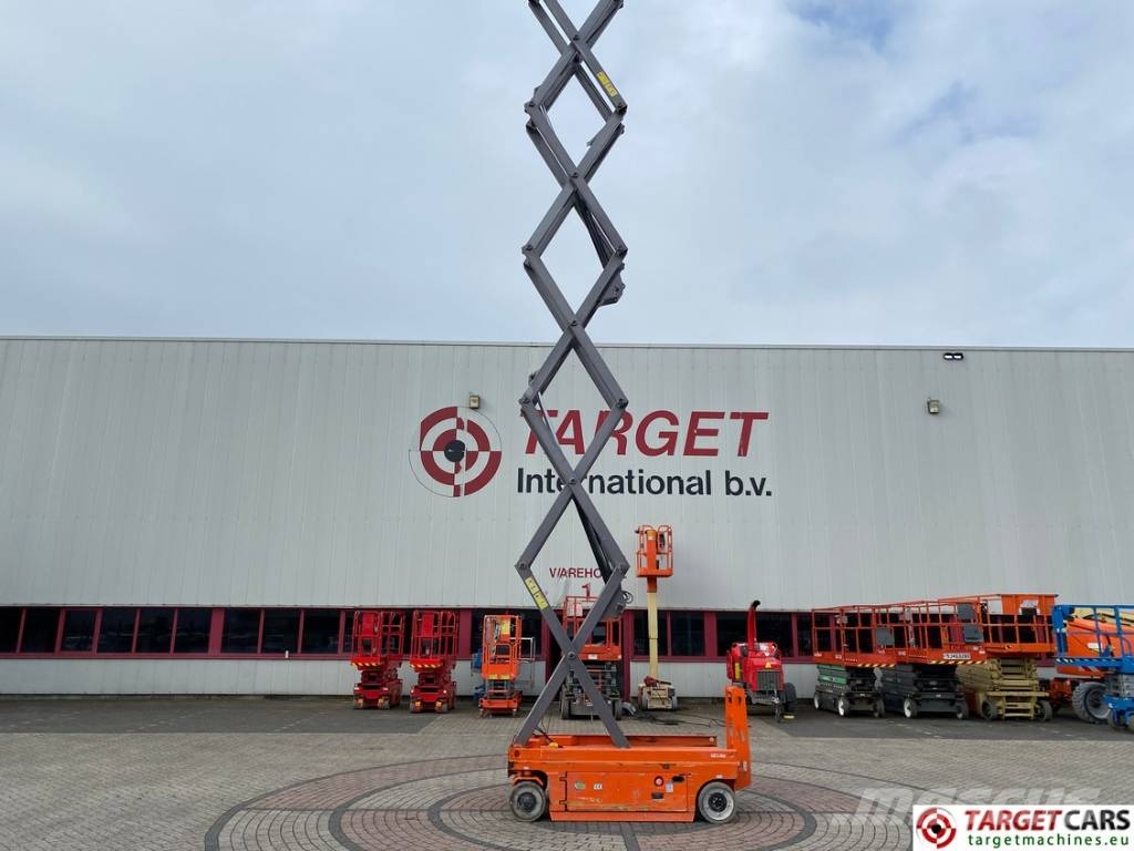 Dingli JCPT1412DC Electric 1412 Scissor Work Lift 1380cm Plataformas tijera