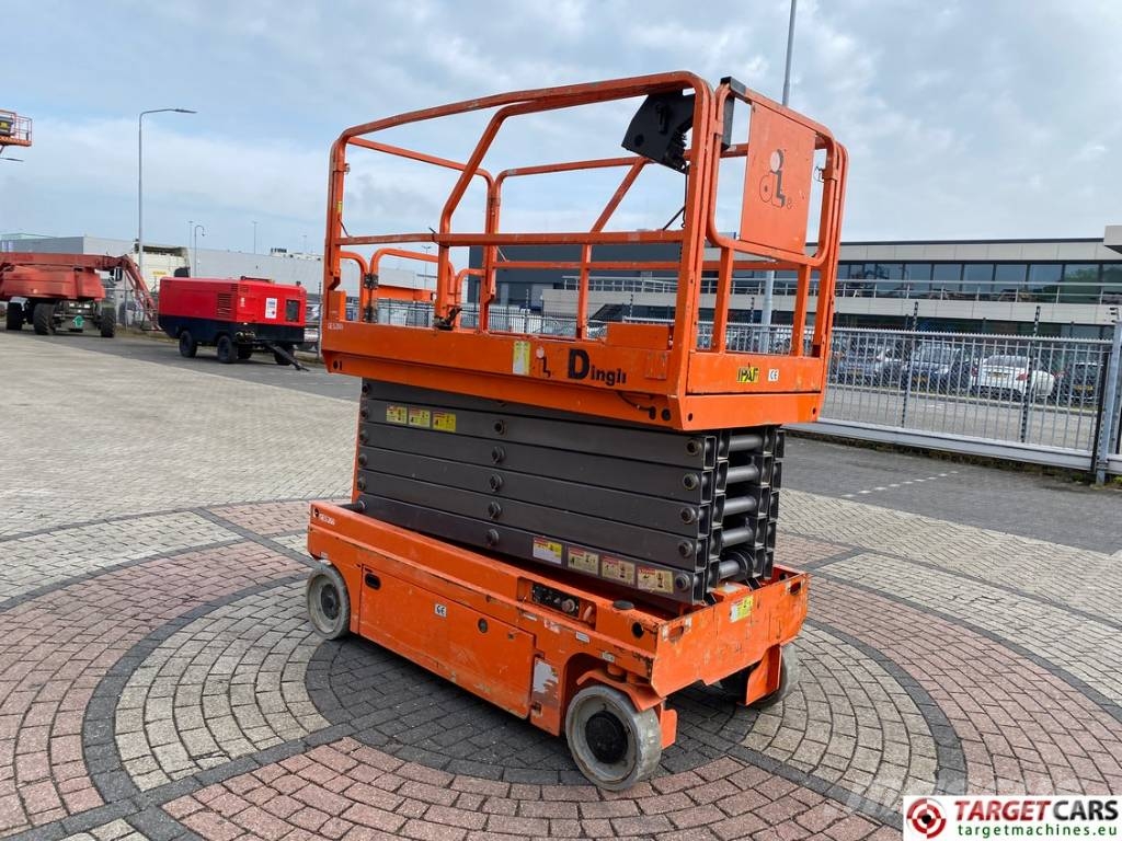 Dingli JCPT1412DC Electric 1412 Scissor Work Lift 1380cm Plataformas tijera