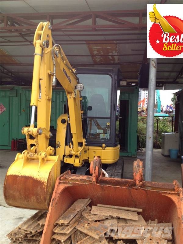 Komatsu PC 30 Mini ekskavatörler, 7 tona dek