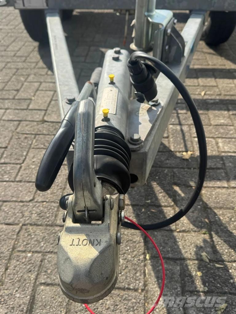 BBA Waterpumps ( Kuiper wagenbouw) B1 Pompaanhanger BB Skeletal trailers