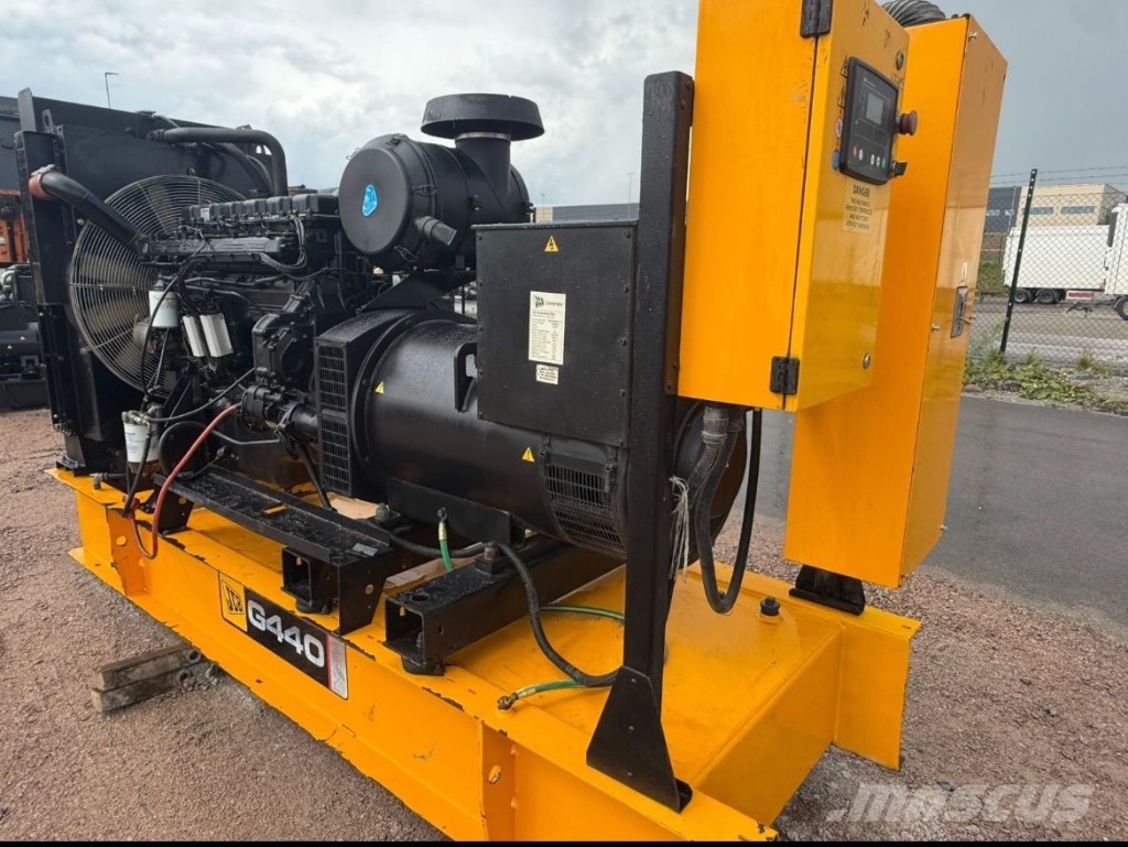 JCB Scania Generator 550 KVA Notstromaggregat 440 KW Diesel generatoren