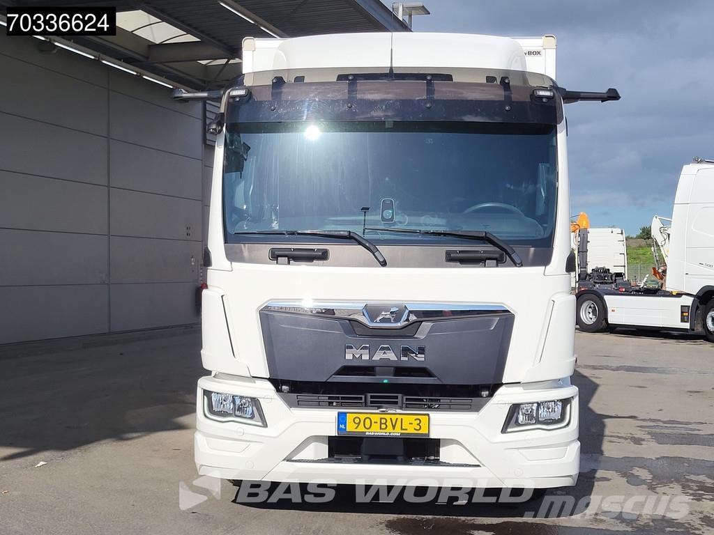 MAN TGL 8.190 TGL 4X2 8tons NL-truck APK 1500kg Ladebo Tovornjaki zabojniki