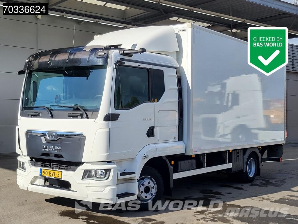 MAN TGL 8.190 TGL 4X2 8tons NL-truck APK 1500kg Ladebo Tovornjaki zabojniki