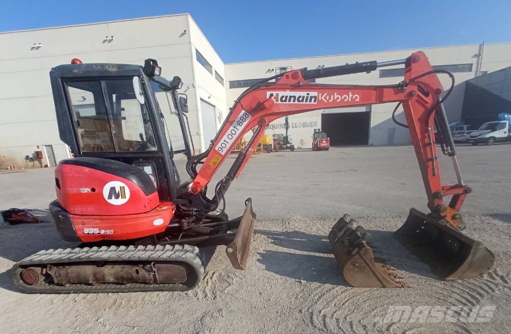 Kubota U 35-3 Minigraafmachines < 7t