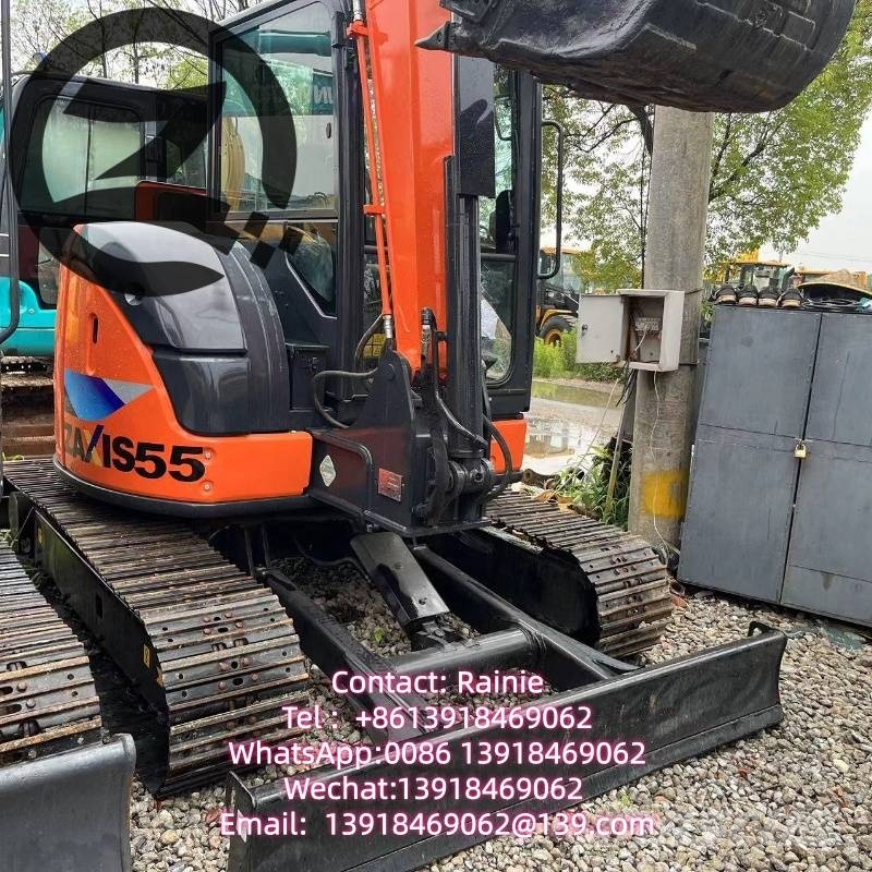 Hitachi ZX 55 소형 굴삭기 7톤 미만