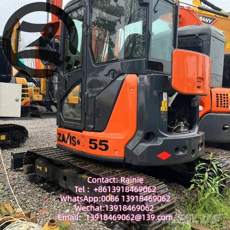 Hitachi ZX 55 소형 굴삭기 7톤 미만