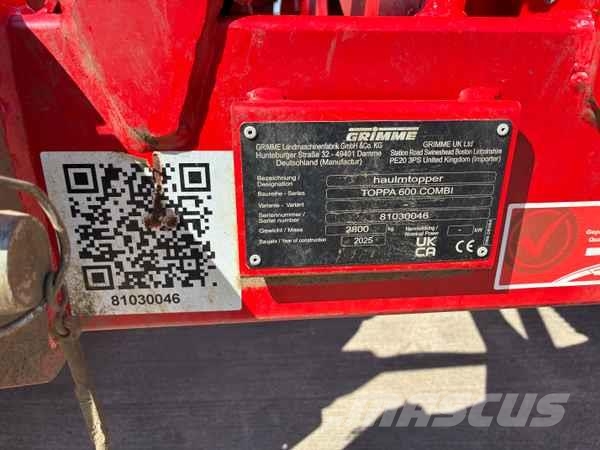 Grimme TOPPA 600 COMBI Potato equipment - Others