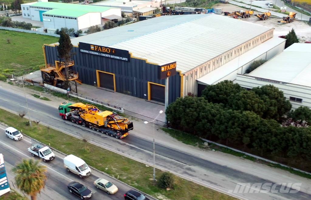 Fabo Le concasseur à cône mobile sur chenilles FTC-200S Mobile crushers