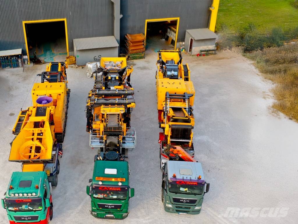 Fabo Le concasseur à cône mobile sur chenilles FTC-200S Mobile crushers