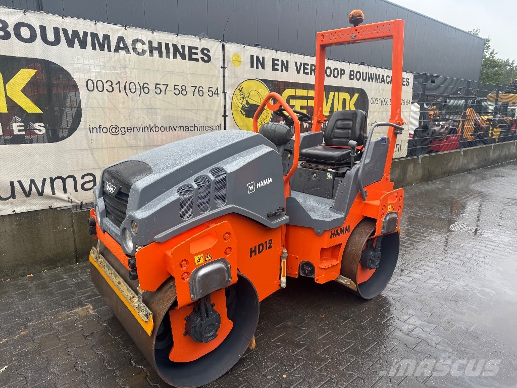 Hamm HD 12 VV مداحل ثنائية الاسطوانة