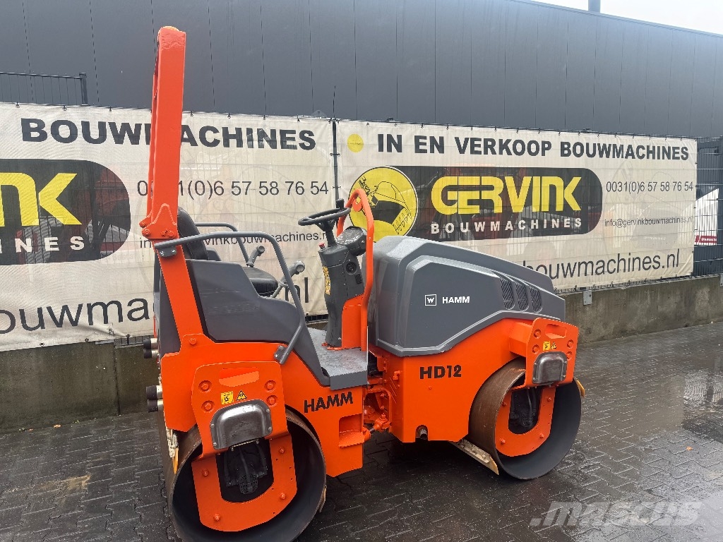 Hamm HD 12 VV مداحل ثنائية الاسطوانة