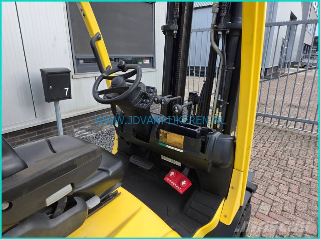 Hyster H2.5FT Yanmar diesel+triplex4.9m+shift+5813hours Diesel heftrucks
