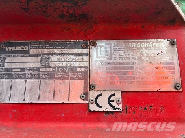 Schäfer Technic Emu Splitter Comb Patcher 10000 Asphalt splitting machines