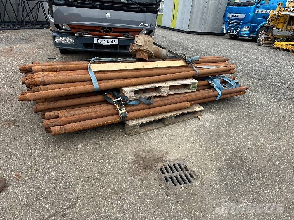 drilling pipe 75mm 3m long Fúrók