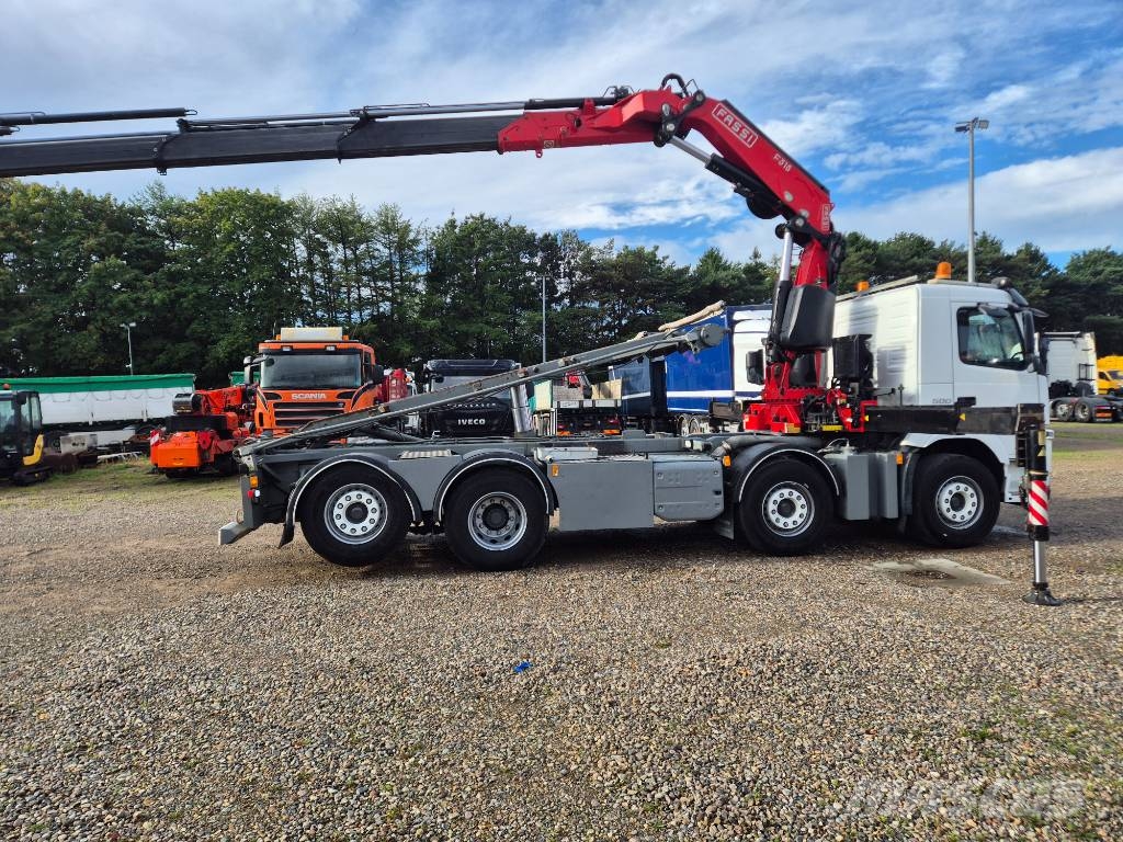 Volvo FM 500 8x2*6 //Fassi 315R - 6 (År2021) // Wirehejs Vlakke laadvloer met kraan