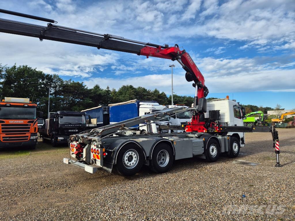 Volvo FM 500 8x2*6 //Fassi 315R - 6 (År2021) // Wirehejs Vlakke laadvloer met kraan
