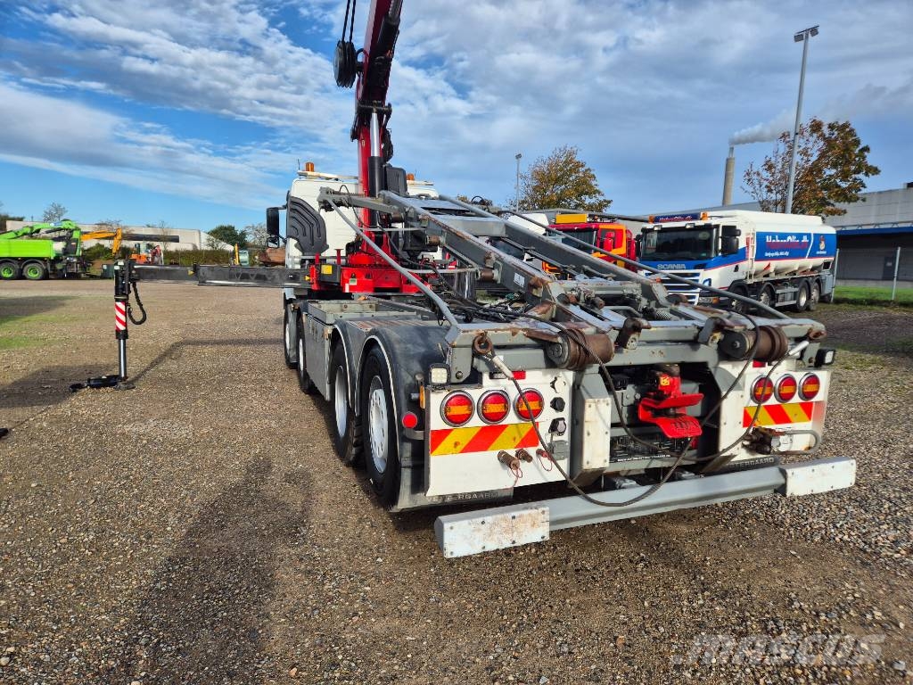 Volvo FM 500 8x2*6 //Fassi 315R - 6 (År2021) // Wirehejs Vlakke laadvloer met kraan