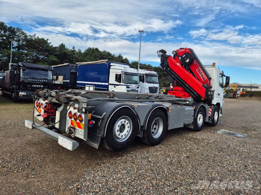 Volvo FM 500 8x2*6 //Fassi 315R - 6 (År2021) // Wirehejs Vlakke laadvloer met kraan