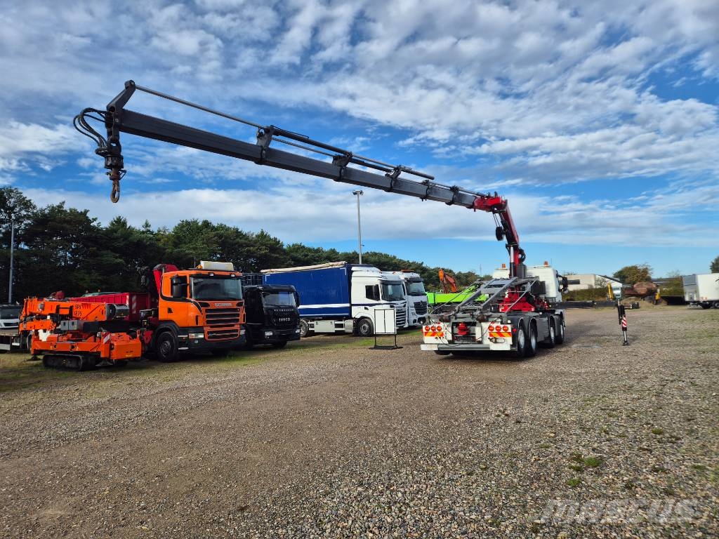 Volvo FM 500 8x2*6 //Fassi 315R - 6 (År2021) // Wirehejs Vlakke laadvloer met kraan