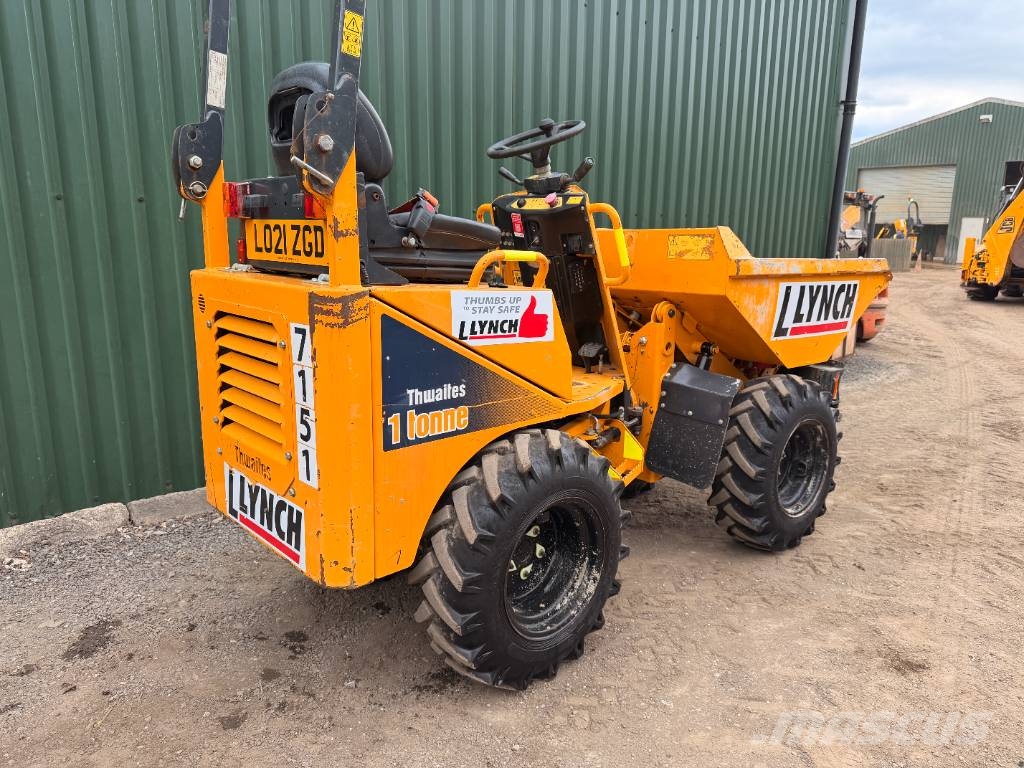 Thwaites Mach 201 1 Ton High Lift Skip Dumper Stavebné sklápače