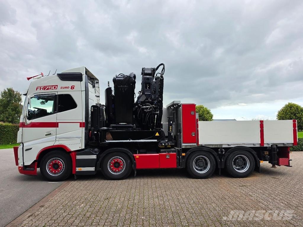Volvo FH16 750 8x4!! EFFER 1405!!FLYJIB/WINCH/360 STABLE All-Terrain-Krane