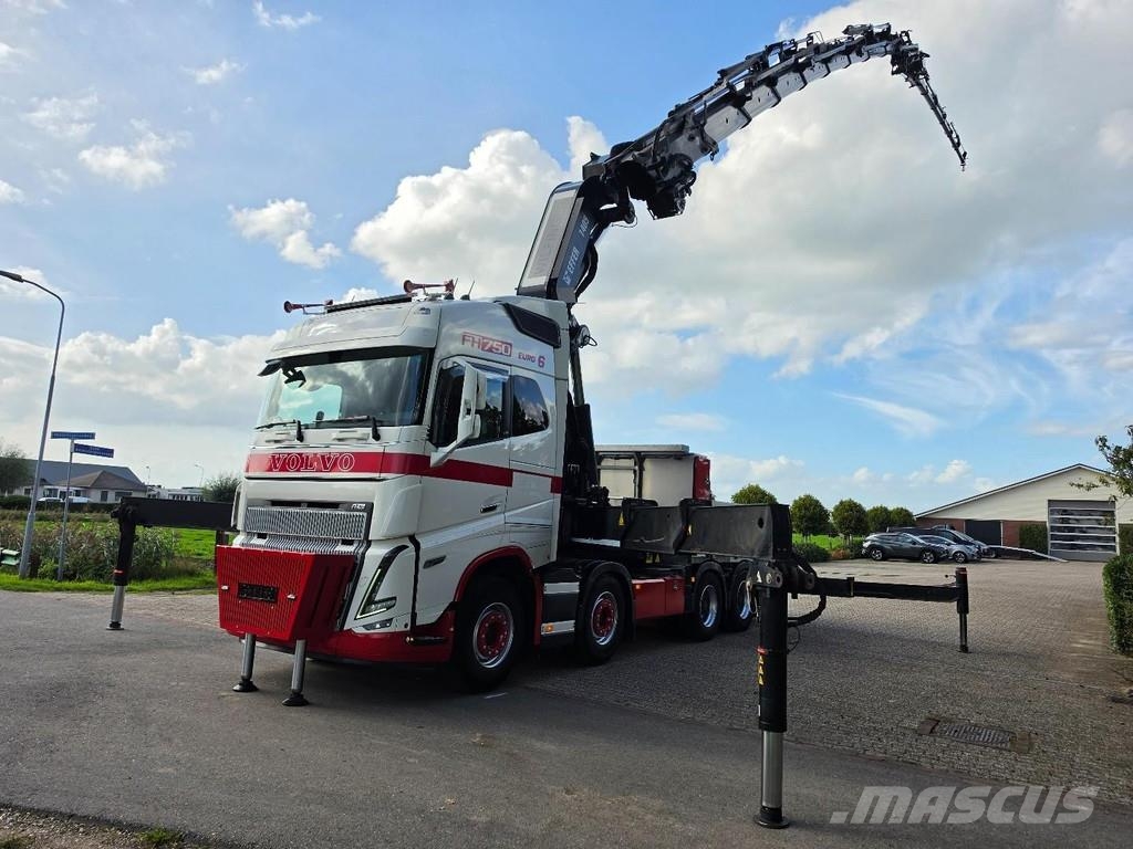 Volvo FH16 750 8x4!! EFFER 1405!!FLYJIB/WINCH/360 STABLE All-Terrain-Krane