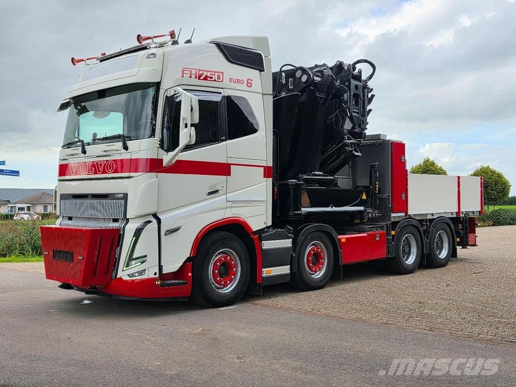 Volvo FH16 750 8x4!! EFFER 1405!!FLYJIB/WINCH/360 STABLE All-Terrain-Krane