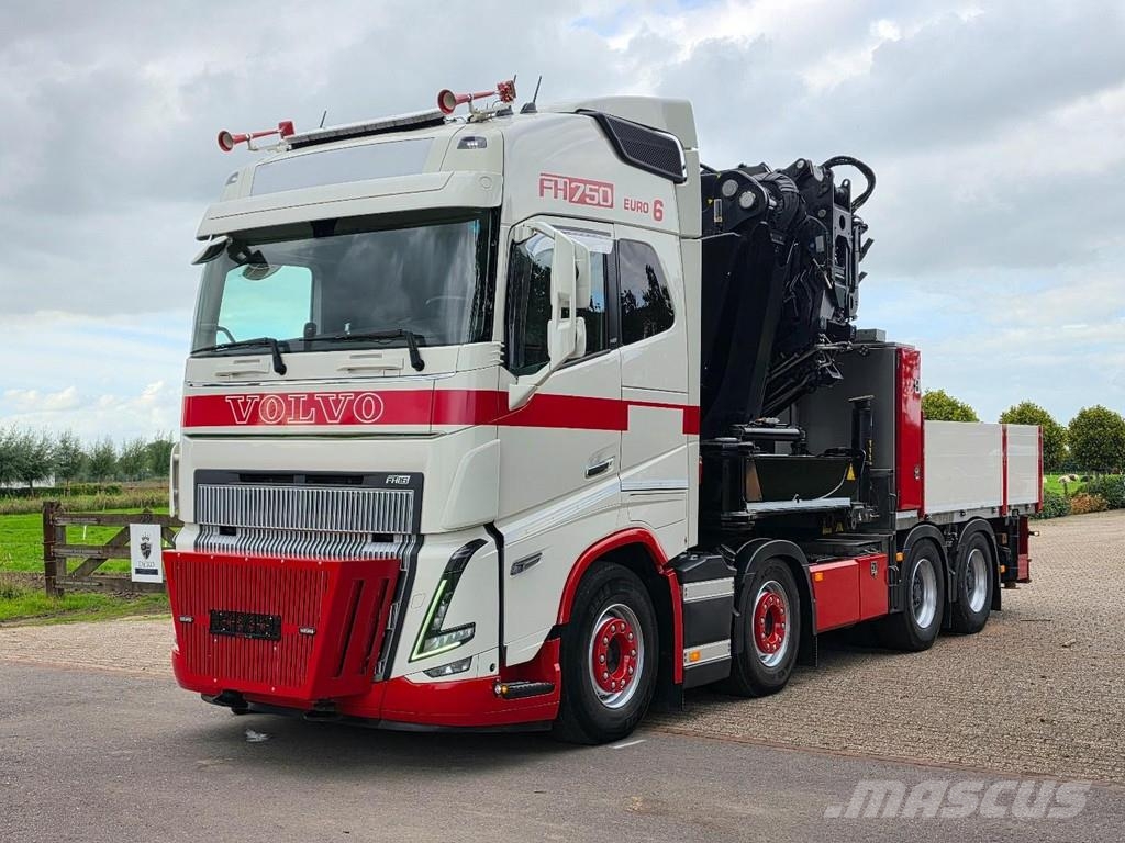 Volvo FH16 750 8x4!! EFFER 1405!!FLYJIB/WINCH/360 STABLE All-Terrain-Krane