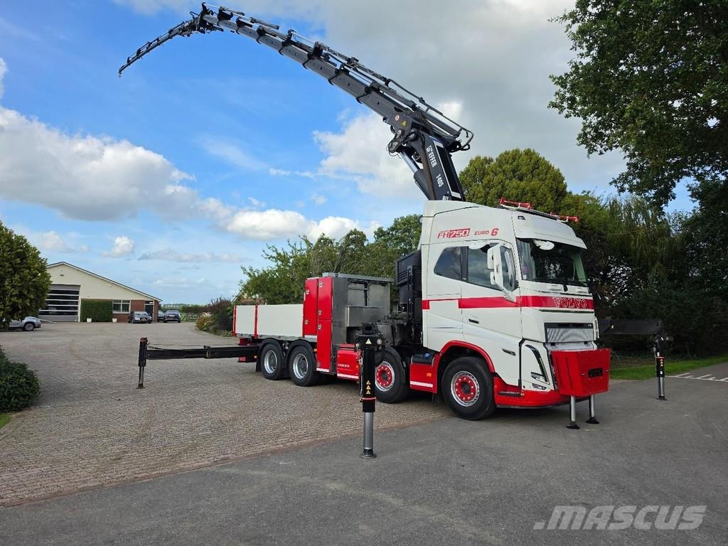 Volvo FH16 750 8x4!! EFFER 1405!!FLYJIB/WINCH/360 STABLE All-Terrain-Krane