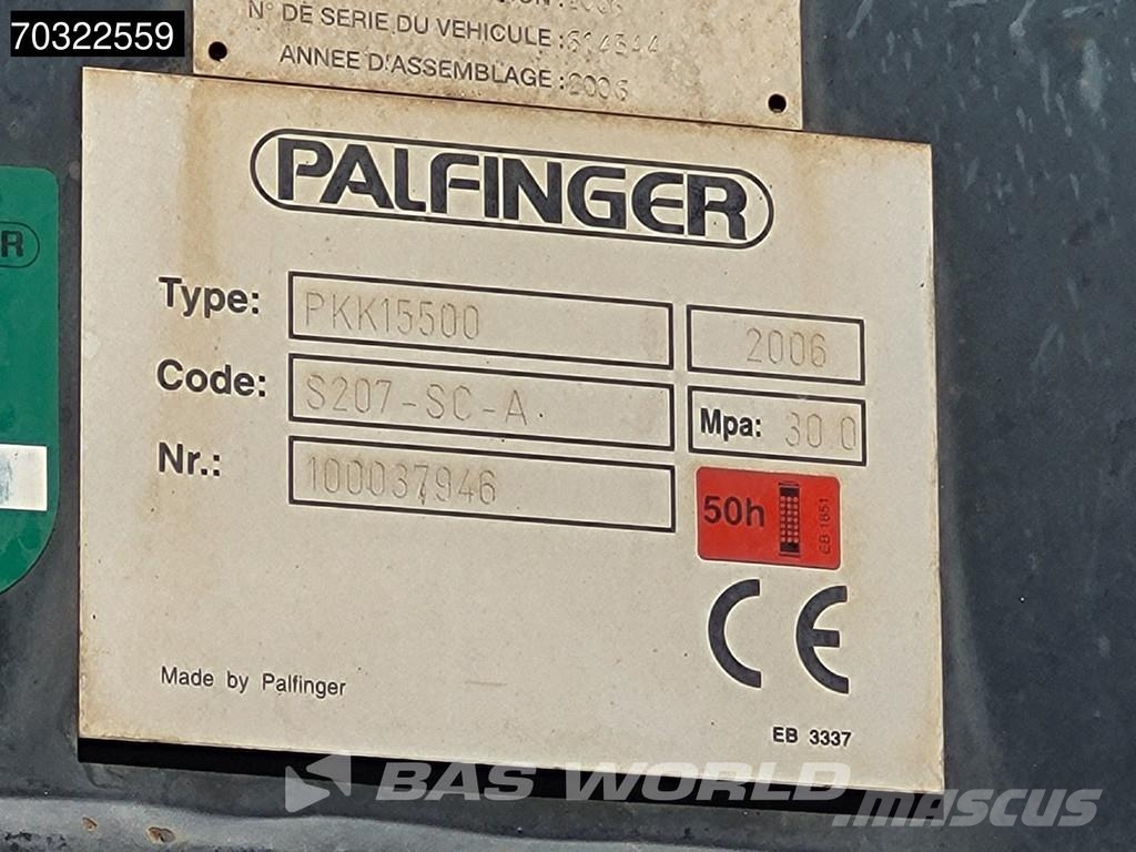 Volvo FM 420 FM 6X2 Palfinger PK15500 Crane Manual Gearb Camiones de cama baja