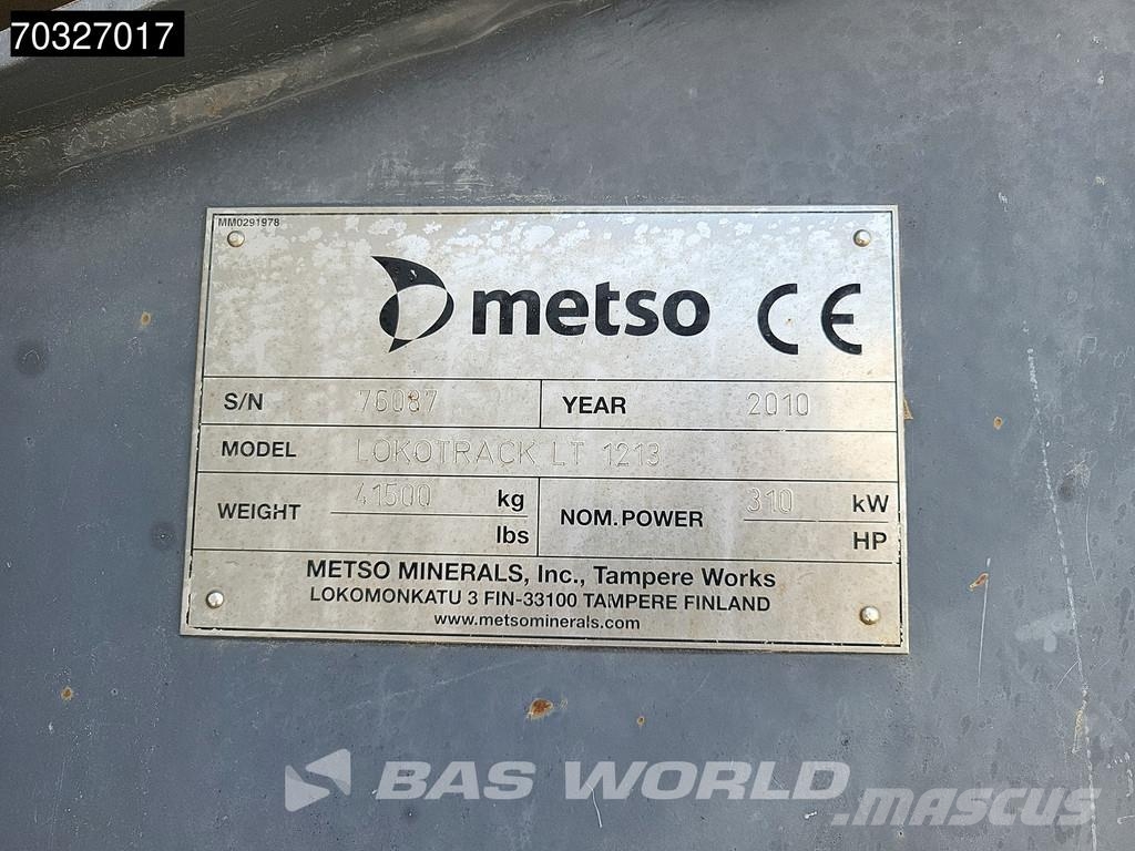 Metso LT1213 移動式壓碎機